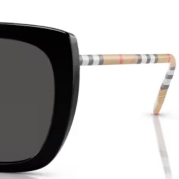 Burberry Caroll Grey Butterfly Ladies Sunglasses - Picture 2 of 3